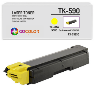 Toner do KYOCERA TK590Y Yellow 1T02KVANL0 zamiennik