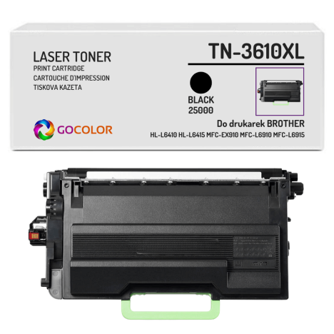 Toner do BROTHER TN3610XL HLL6415DN MFCL6915DN 25,0K black Zamiennik