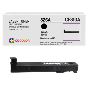 Toner do HP 826A CF310A Color LaserJet Enterprise flow MFP M855 29.0K black zamiennik z CHIPEM