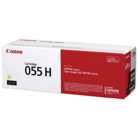Canon oryginalny toner 055H yellow 3017C002