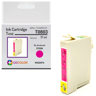 Tusz do EPSON T0803 Magenta Zamiennik