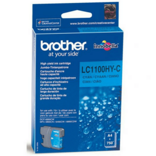 Brother oryginalny Tusz LC-1100HYC cyan high capacity