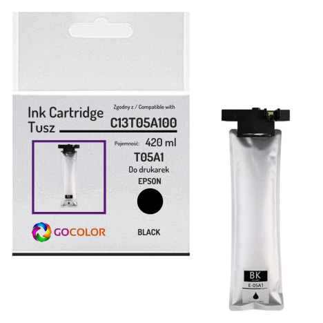 Tusz do EPSON T05A1 C13T05A100 WorkForce WF-C878 WF-C879 420.0ml black zamiennik