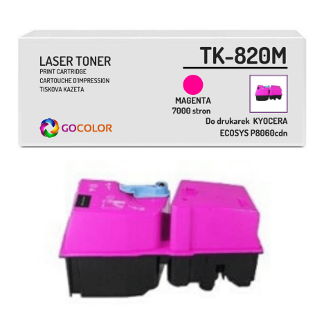 Toner do KYOCERA TK820M FSC8100 DN 1T02GZBNL0 Magenta zamiennik