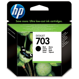 HP oryginalny Tusz CD887AE 703 black