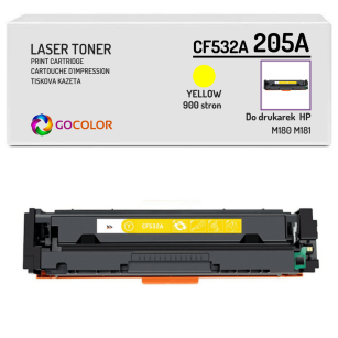 Toner do HP CF532A 205A M180 M181 Yellow Zamiennik
