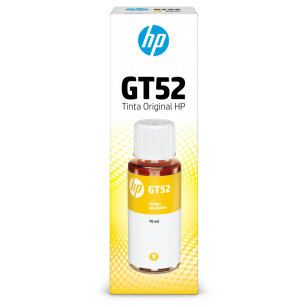 HP oryginalny Tusz butelka M0H56AE GT52 yellow