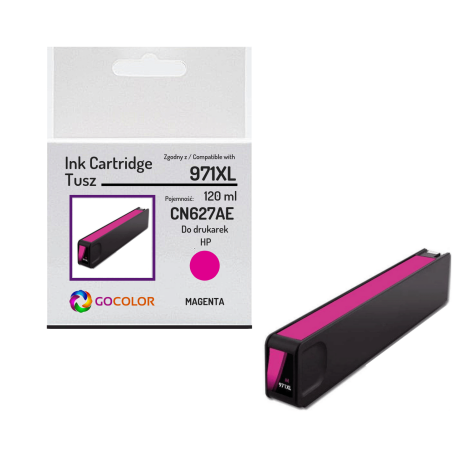 Tusz do HP CN627AE 971XL Magenta Zamiennik