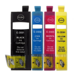 4 X TUSZ do EPSON 35XL T3591 T3592 T3593 T3594 zamiennik - 2