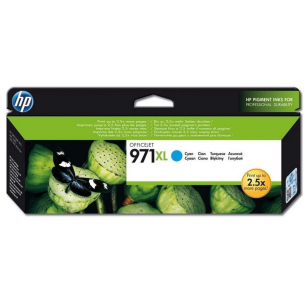 HP oryginalny Tusz CN626AE 971XL cyan