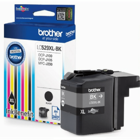 Brother oryginalny Tusz LC529XLBK black