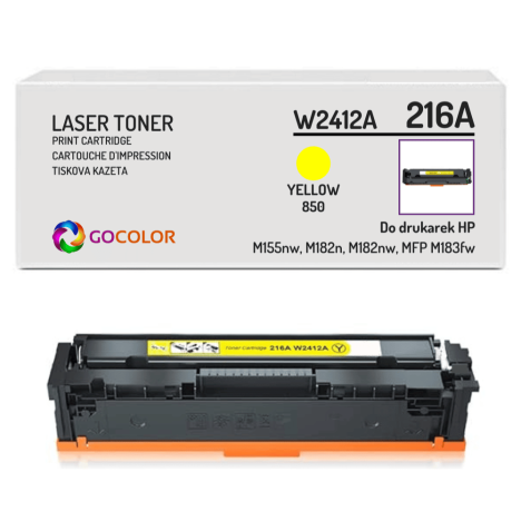 Toner do HP W2412A 216A Yellow zamiennik BEZ CHIPA