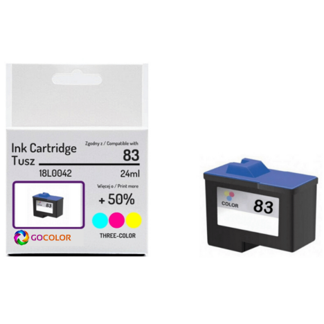 EOL Tusz do LEXMARK 83 18L0042 Kolorowy Zamiennik