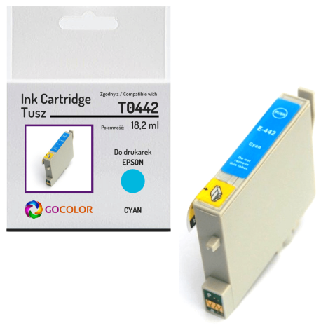 Tusz do EPSON T0442 Cyan Zamiennik