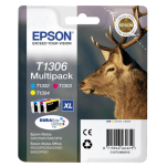 Epson oryginalny tusz T1306 C13T13064012 Epson Stylus Office BX320FW Workforce WF3010DW CMY 3X 10.1ml  3-pak - 2