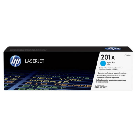 HP oryginalny toner CF401A cyan 201A 