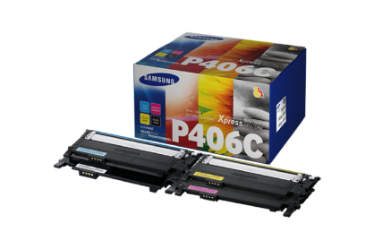 SAMSUNG oryginalny toner SU375A CLT-P406C CMYK 4-pack
