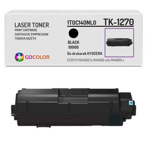 Toner do KYOCERA TK1270 1T0C140NL0 ECOSYS MA4000fx MA4000wifx MA4000x black Zamiennik 10.0K