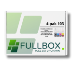 FULLBOX 4-pak tusz do EPSON 103 T00S1 T00S2 T00S3 T00S4 EcoTank L3250 L3251 L3150 - 2