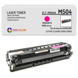 Toner do SAMSUNG CLP415 CLX4195 CLT-M504S Magenta Zamiennik
