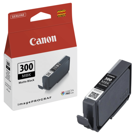 Canon oryginalny tusz PFI300MBK 4192C001 imagePROGRAF PRO300 czarny mat 14.4ml