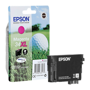 Epson oryginalny tusz 34XL T347340 C13T34734010 WorkForce Pro WF3720 WF3700 Series magenta 10.8ml