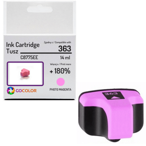 Tusz do HP C8775EE 363 Photo Magenta Zamiennik