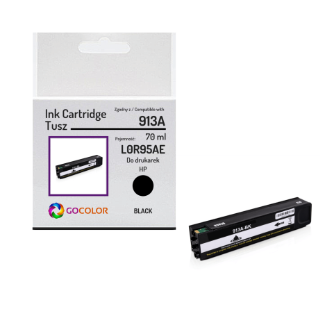 Tusz do HP L0R95AE 913A Black Zamiennik