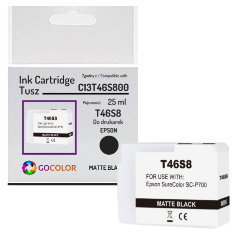 Tusz do EPSON T46S8 C13T46S800 SureColor SC-P700 25.0ml matte black zamiennik