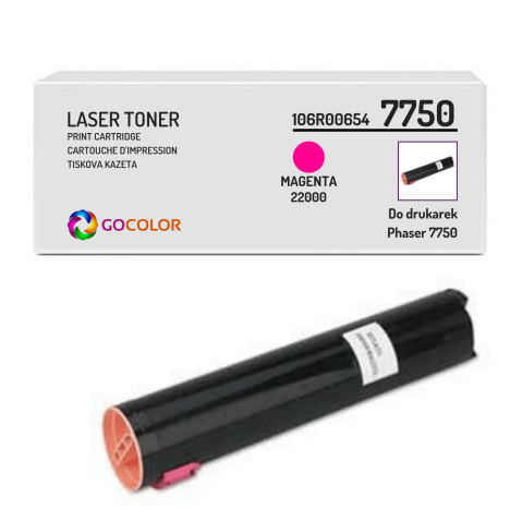 EOL Toner do XEROX 7750 106R00654 Magenta Zamiennik