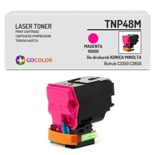 Toner do KONICA MINOLTA Bizhub C3350 C3850 TNP48M A5X0350 Magenta Zamiennik
