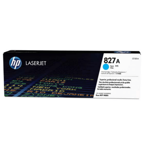 EOL HP oryginalny toner CF301A cyan 827A 