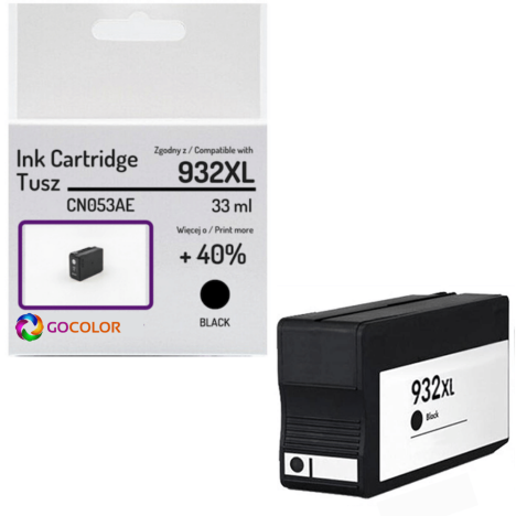 Tusz do HP CN053AE 932XL Black Zamiennik