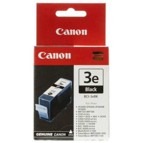 Canon oryginalny Tusz BCI3eBK black 500s 4479A002