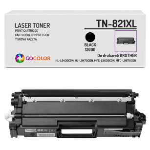 Toner do BROTHER TN821XLBK HLL9430CDN MFCL9630CDN 12,0K black Zamiennik