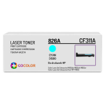 Toner do HP 826A CF311A Color LaserJet Enterprise flow MFP M855 31.5K cyan zamiennik z CHIPEM - 2