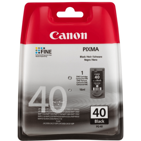 Canon oryginalny tusz PG40 0615B001 0615B042 0615B006 black