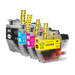 FULLBOX 4-pak TUSZ do BROTHER LC422BK LC422C LC422M LC422Y - 2