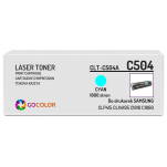 Toner do SAMSUNG CLP415 CLX4195 CLTC504S Cyan Zamiennik - 2