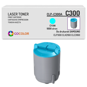 Toner do SAMSUNG CLP300 CLP-C300A Cyan Zamiennik