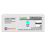 Toner do CANON CRG055H 3019C002 iSENSYS MF743Cdw MF744Cdw Cyan z CHIPEM zamiennik 5.9K - 2