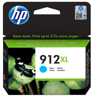HP oryginalny Tusz 3YL81AE 912XL cyan 