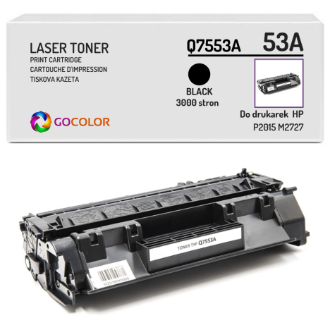 Toner do HP Q7553A 53A P2015 M2727 Zamiennik