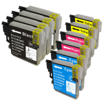 10 X TUSZ do BROTHER LC980 zamiennik - 3