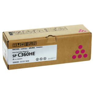 Ricoh oryginalny toner SPC360HE 408186 Magenta
