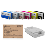 Epson oryginalny tusz PJIC1 PJIC2 PJIC3 PJIC4 PJIC5 PJIC6 6-pak + pojemnik na tusz PJMB100 - 2