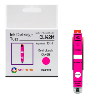Tusz do CANON CLI42M 6386B001 Pixma Pro100 magenta Zamiennik 13.0ml