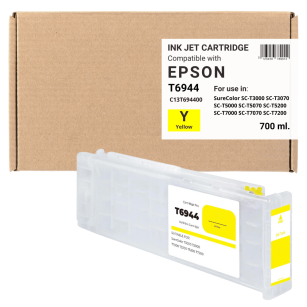 Tusz do EPSON T6944 SureColor SCT3000 SCT5000 SCT5200 Yellow Zamiennik 700 ml