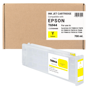 Tusz do EPSON T6944 SureColor SCT3000 SCT5000 SCT5200 Yellow Zamiennik 700 ml