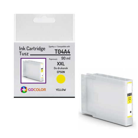 Tusz do Epson T04A4 C13T04A440 Yellow Zamiennik